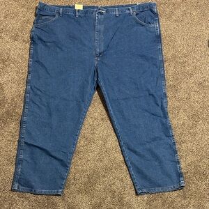 Wrangler Men's Relaxed Fit Blue Jeans